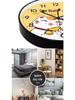 8-inch Modern Cartoon Silent Wall Clock for Bedroom