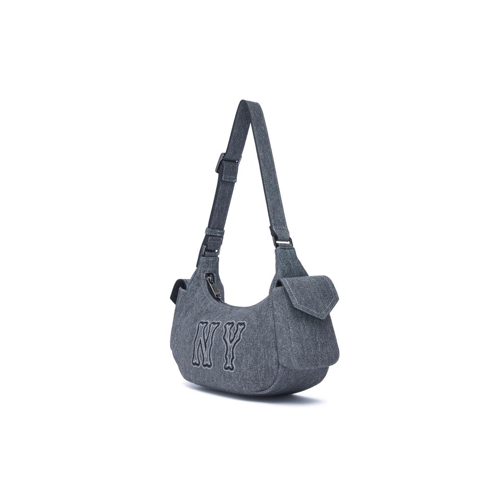 New MLB New York Yankees Artificial Leather Shoulder Bag, Hot Girl Bag Unisex 3ABQM034N-50BKS