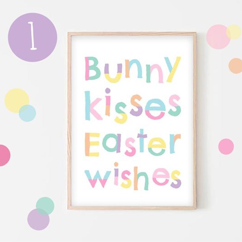 

Bunny Ice Cream Cute Easter Spring Poster Print Wall Art Pictures Canvas Painting Living Room Bedroom Home Decor Gift Frameless 21X30CMNo Framed