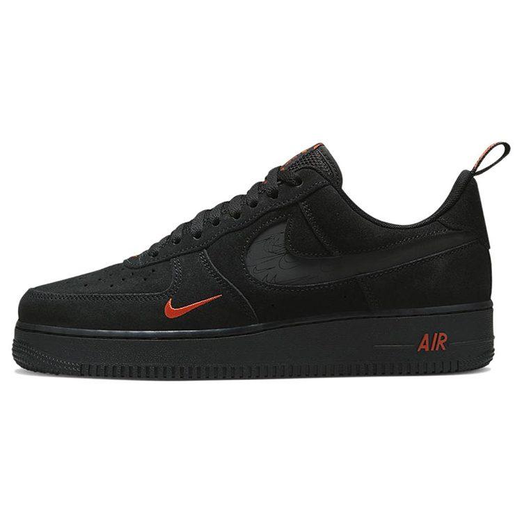 Nike Air Force 1 Low '07 LV8 'Multi Swoosh Nero Cremisi' DZ4514-001