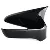 2ks Auto Add-on Kryt zpětného zrcátka Krytka zadního zrcátka Krytka pouzdra pro Honda Civic 8. 2005-2011 lesklá černá