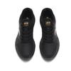 Anta Cushioning Slip Resistant Abrasion Resistant Low top Casual Running Shoes Men's Black Gold Sneakers 912355592-8