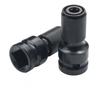 Quick Release 1/2-Inch Square Drive To 1/4-Inch Hex Female Socket Adapter Converter Chuck Adaptor for Impact and Ratchet Wrench