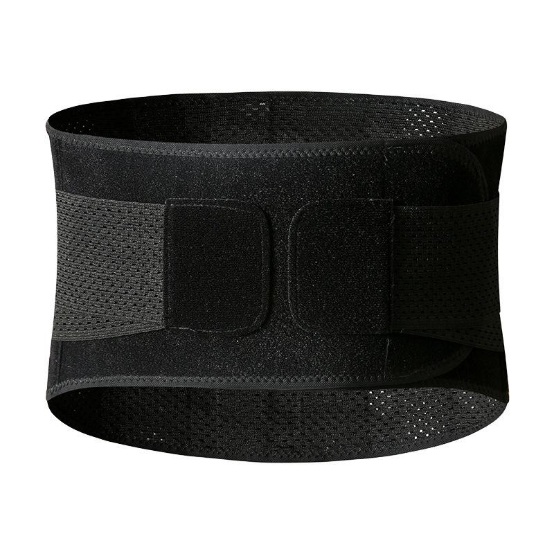 Professional Lumbar Support Belt for Fitness, Squats, Running, and Badminton with Tummy Control and Breathable Mesh Design.