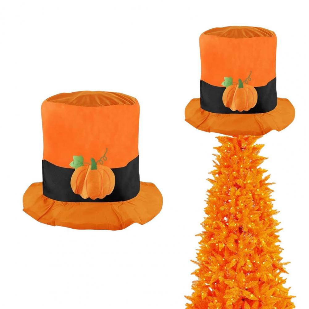 Halloween Pumpkin Hat Pumpkin Hat Thanksgiving Pumpkin Top Hat Costume Accessory for Halloween Party Novelty Tree for Adults