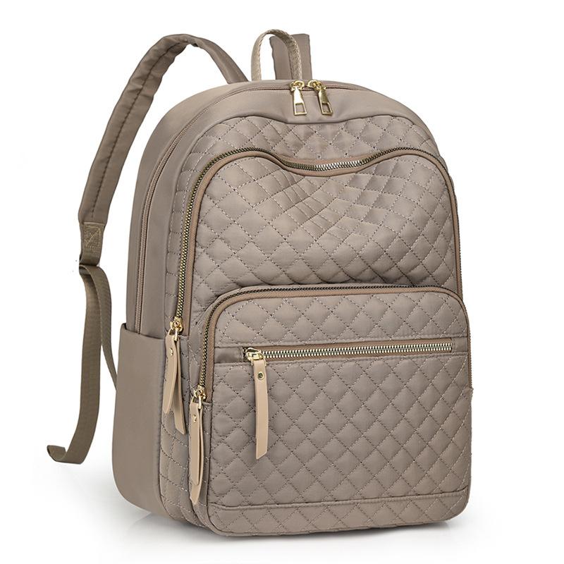 Новый женский дорожный рюкзак для ноутбука, повседневный рюкзак большой вместимости, школьная сумка хаки