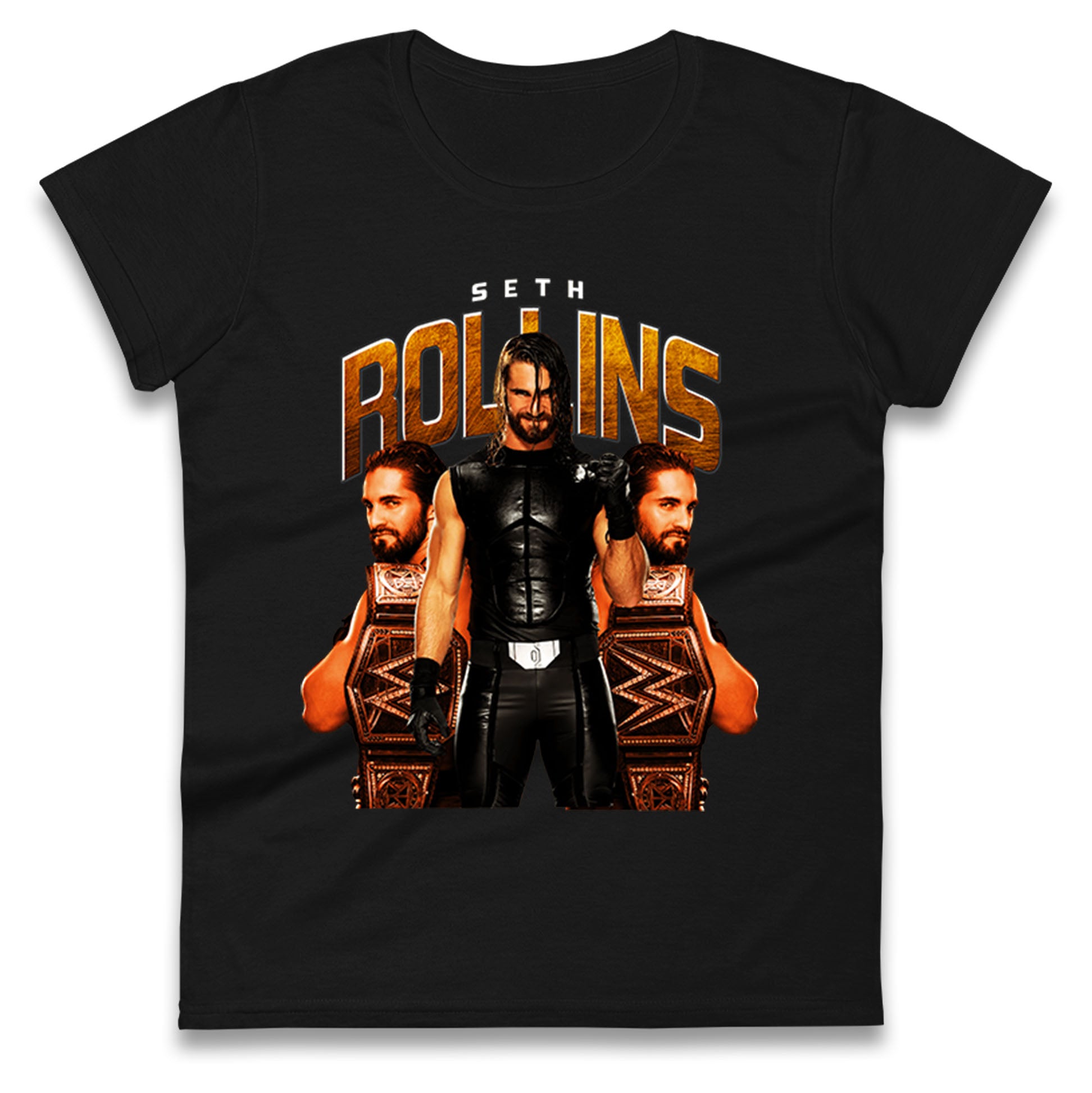 Seth Rollins Bootleg Womens T Shirt Mens Tops Tees Unisex S
