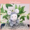Cute Colorful And 15cm Plush Donkey Toy For Kids Soft Adorable Keychain Plush Accessory