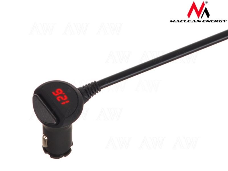 Trójnik rozdzielacz zapalniczki 12-24v 2xusb 120w