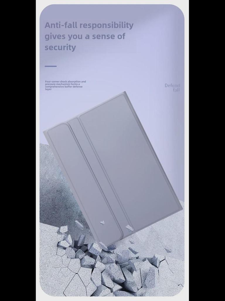 2023 Protective Bluetooth Keyboard Case for RedmiPad SE 10.6 - Compatible with Xiaomi 5/6