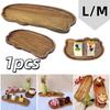 1 peça Bandeja de Chá de Madeira Formato de Nuvem Frutas Sobremesa Doce Café Prato Decoração de Casa Pão Lanches Bolos Louça Utensílios de Cozinha