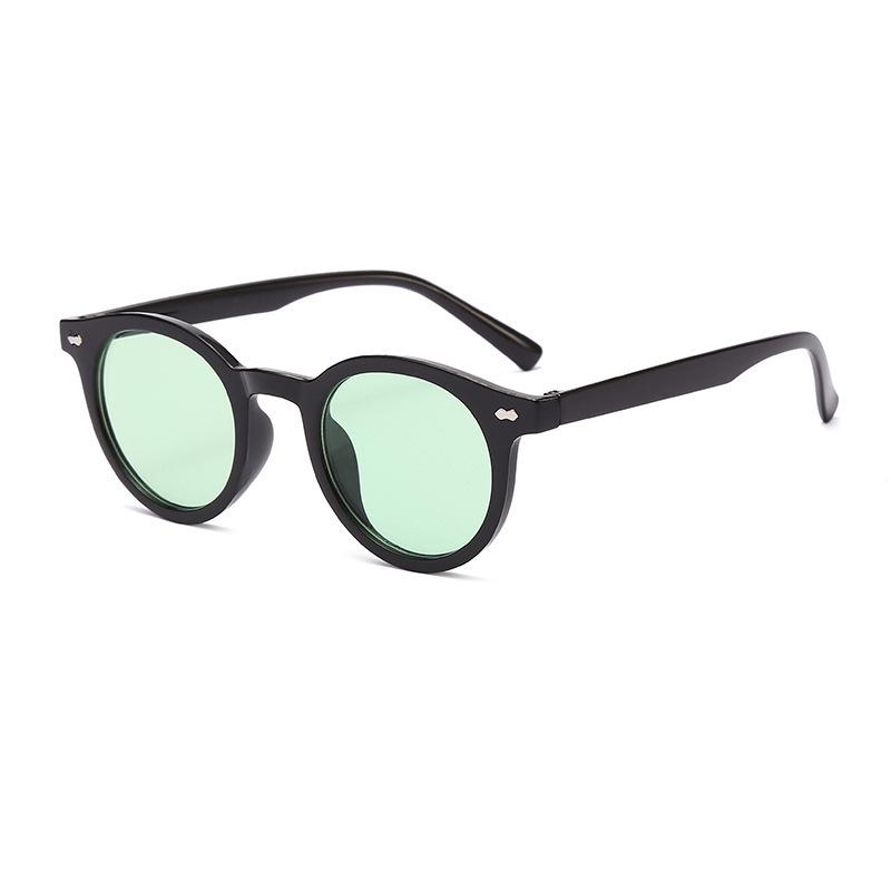 Nowe modne okulary przeciwsłoneczne dla dzieci Ochrona UV400 Małe oprawki Okrągły design dla chłopców Dziewcząt Okulary do cieniowania na zewnątrz