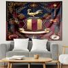 Bradford City AFC Print Tapestry, Lightweight Wall Hanging, for Bedroom, Dorm, Living Room, Home Art Decor, Birthday Christmas Gift for Friends