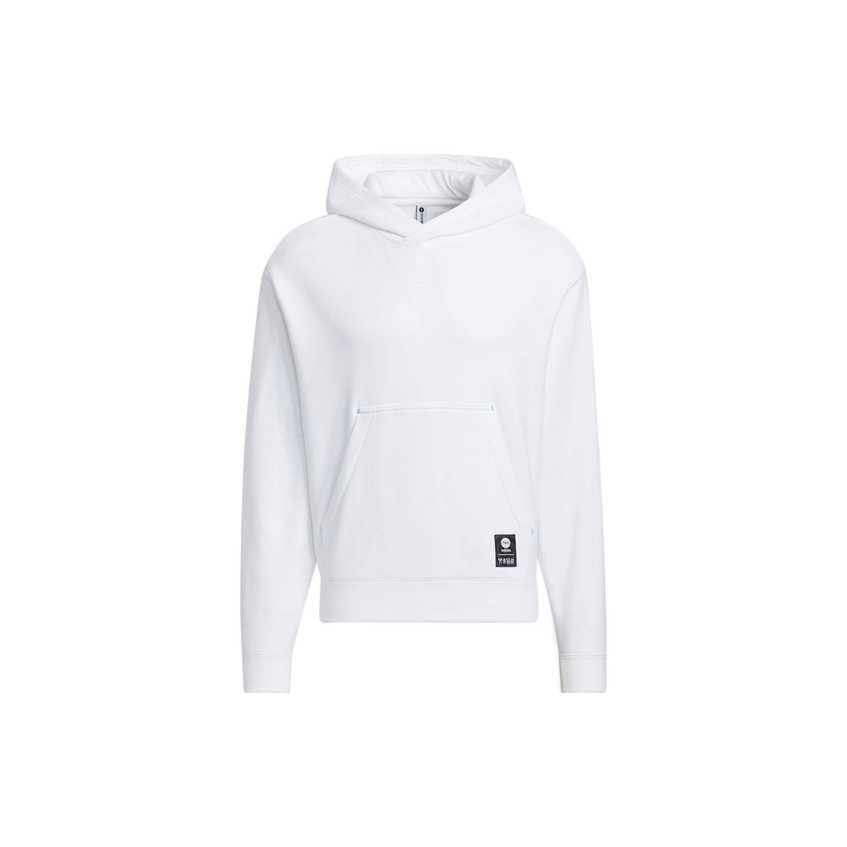 

Adidas Neo Logo Patch Толстовка с длинным рукавом унисекс, белая HZ2424 L