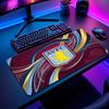 Aston Villa Football Print Mouse Pad Non?Slip Rubber Desk Mat Waterproof Gaming Mousepad For Laptop Office Desktop
