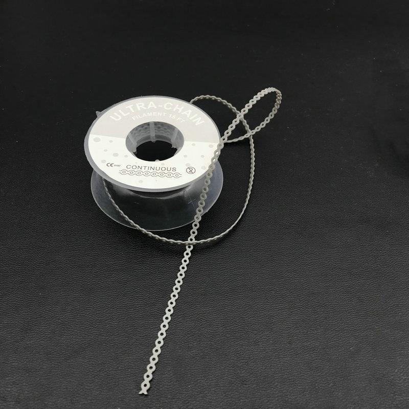 

15 Feet Grey Dental Orthodontic Elastic Ultra Power Chain Band 1 Roll tooth whitening 4.75m