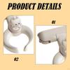 Bath Stand Hug Portable Ergonomical Sounding Toy Smooth Handles Strong Suction Cups for Bathtub