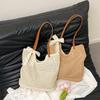 Stylish Women Woven Crochet Handbags Large Capacity Shoulder Tote Perfect for Beach Travel and Daily Use