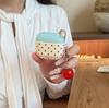 Korean polka dot cute AirPods 1 generation earphone case for Apple Bluetooth headset 1st generation Pro1st generation