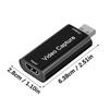 1080P 30Hz Video Capture Card USB2.0 To HDTV Video Recorder for Game Camcorder Camera Recording Live Streaming