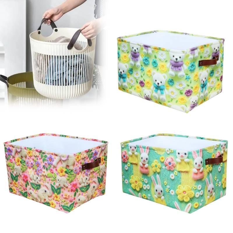 Frozen Foldable 3d Storage Basket For Kids Room With Eva Base Characters Included