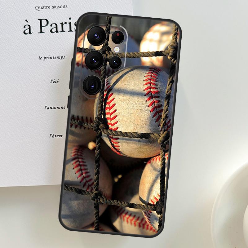 Love Baseball Sport Case For Samsung Galaxy S26 Ultra S24 S23 S22 S21 S25 Ultra S10 S20 Plus S25 FE Phone Cover