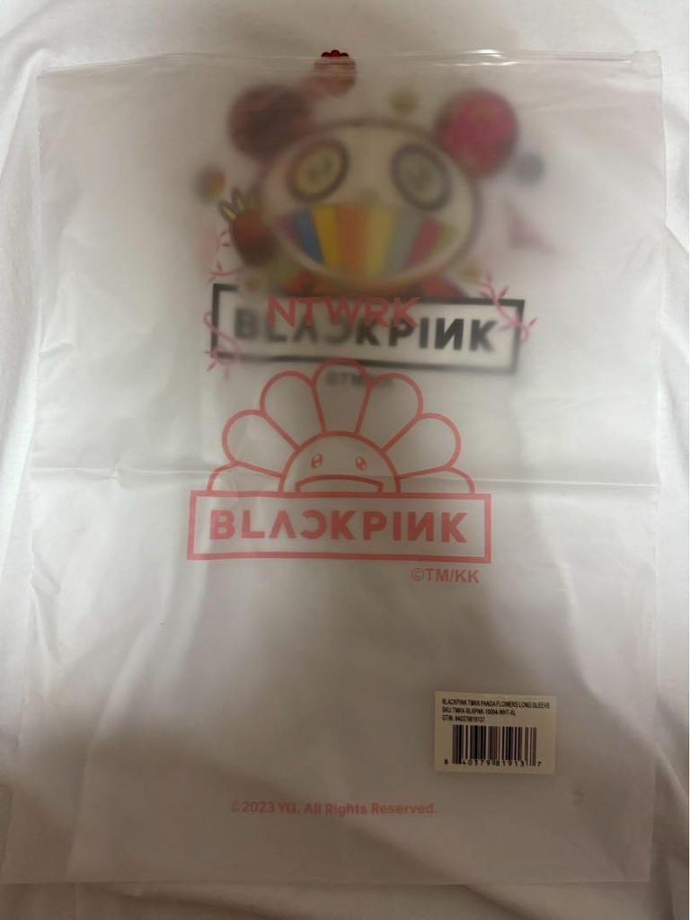 [USED] BLACKPINK and Takashi Murakami collaboration long-sleeved T-shirt XL