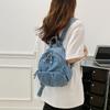 Denim Water-Repellent Backpack Women Travel Backpack