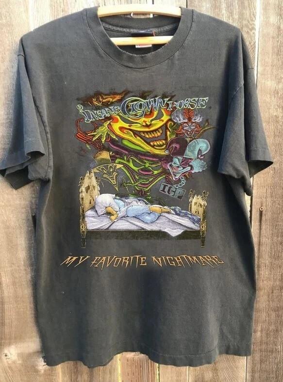 Insane Clown Posse In My Favorite Nightmare short sleeve charcoal shirt S5XL Unisex T-Shirt S