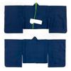 Kyoto Kimono Yuzen Kimono Set for First Meal, First Festival, Children's Day, Boys, Baby Kimono Ensemble (Black X Navy Blue (Kabuto) Pattern)