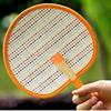 Round Straw Hand Fan Handmade Cute Woven Fan Lightweight Handwoven Fan  Photo Prop
