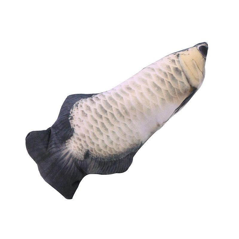 High Quality Electric Simulation Moving Fish Cat Toy With Catnip USB Charging Flappy Fish Toy Cat Interactive Toy