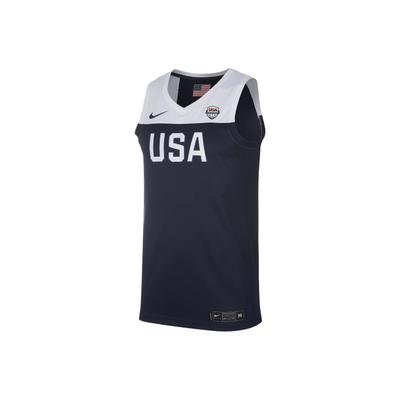 Team USA Dream Team Basketball Jersey Men Tops Deep-Blue CJ6872-451