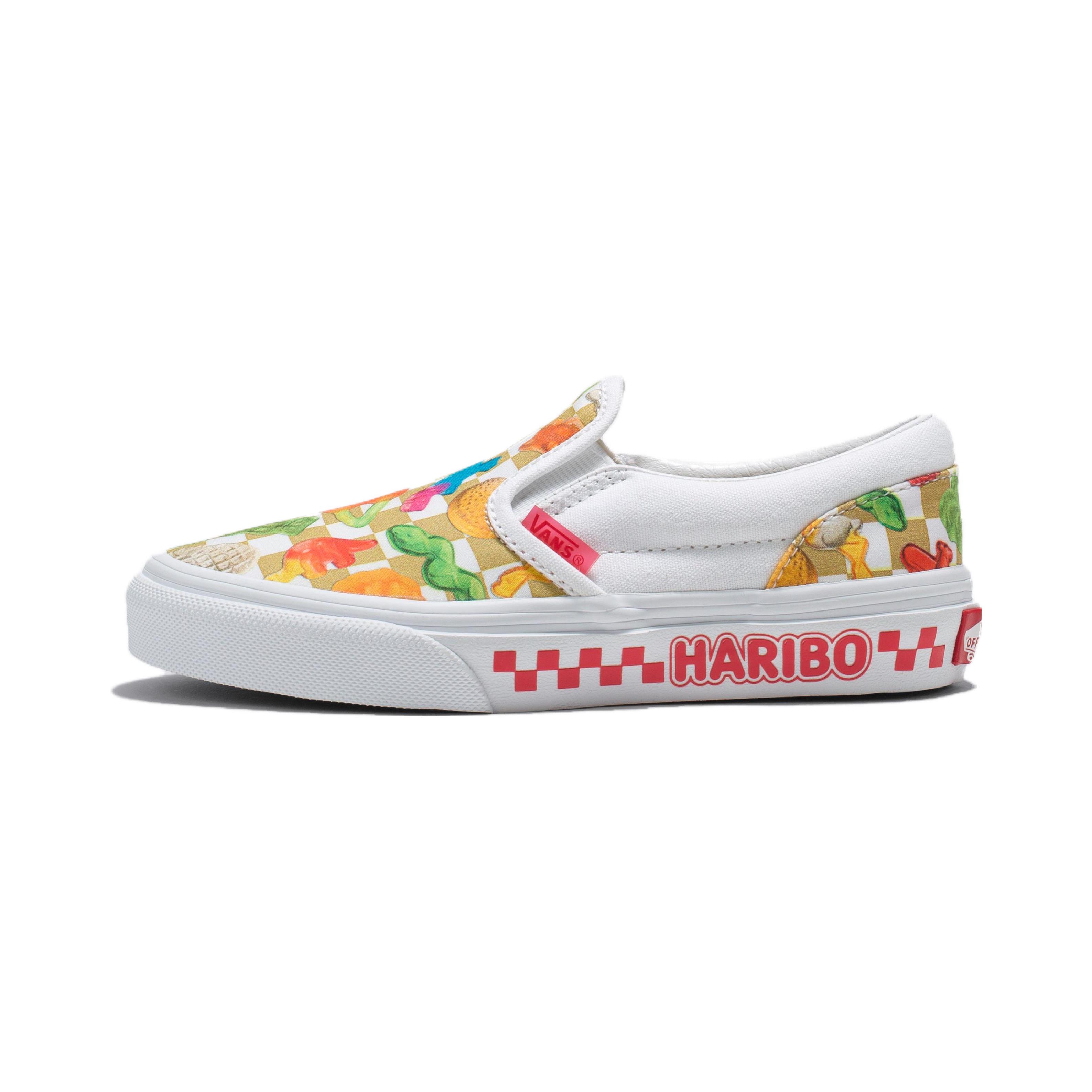 

New Vans Haribo Cushioning Wear-Resistant Low-Top Kids Skateboarding Shoes Multicolor Children Aged 3-7 Years Old VN0A5KXMBMB 34