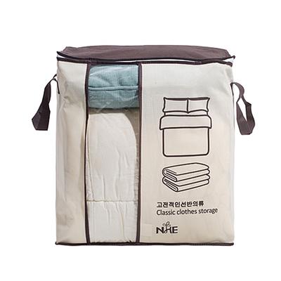 Borsa portaoggetti antipolvere per trapunta di cotone in tessuto non tessuto di grandi dimensioni per la casa