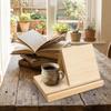 Supporto per Libri Triangolare 2 in 1 Supporto Decorativo per Lettura Minimalista Porta Riviste Arredamento per la Casa