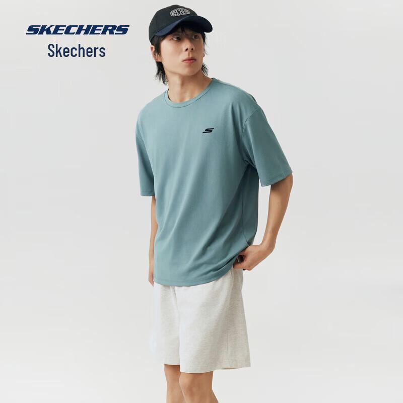 

Skechers Men s Knit Short Sleeve T-Shirt P226M221 2XL