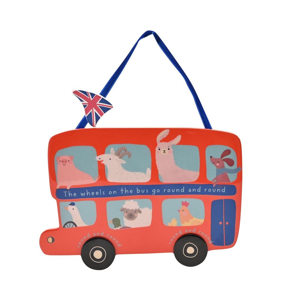Celebrations Story Time Wheels On The Bus Plaque