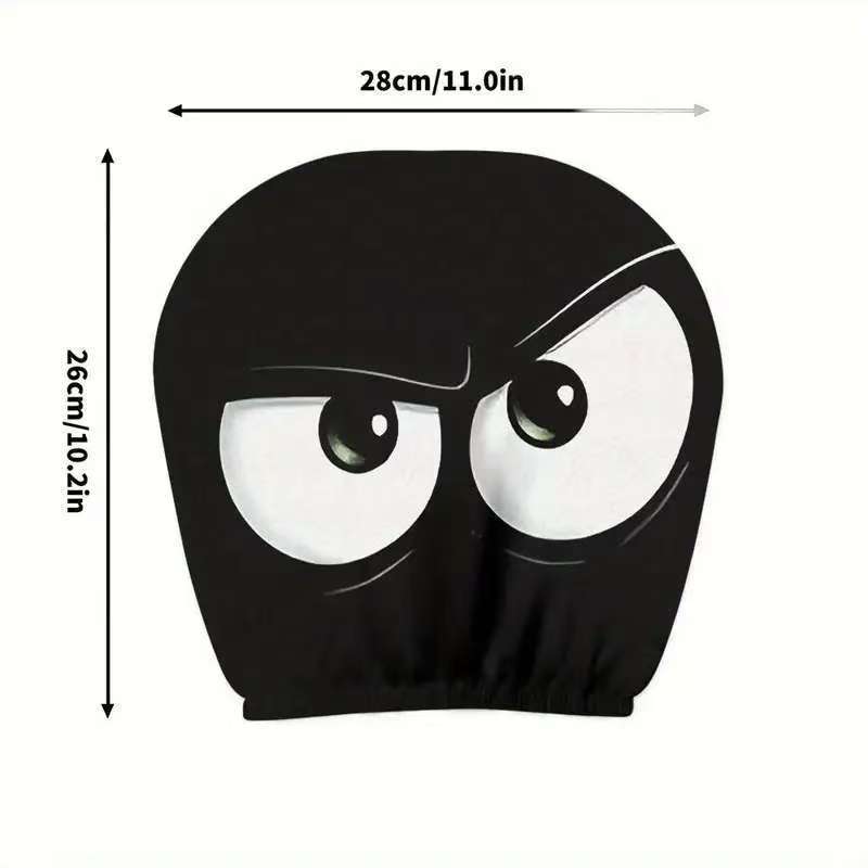 

Чохли на підголівники автомобільного сидіння з принтом черепа, моторошний принт, підголівник автомобільного сидіння 2pc