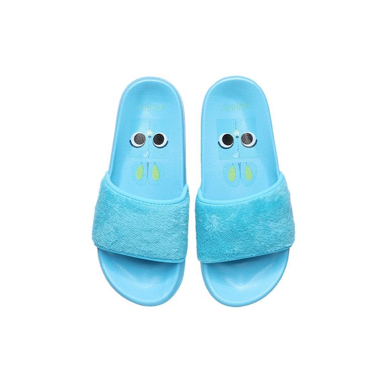 Disney X Li Ning Fashion Rubber Sole Slide Slippers Women's Blue ABTR008-2