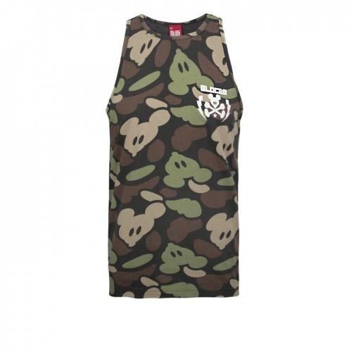 Bloc 28 Mens Mickey Mouse Camo Vest L