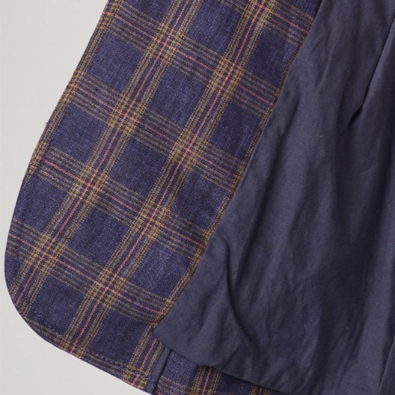 BCBG Check Single Pocket Jacket B4m3j172
