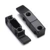 10Pcs Quick Fitting Furniture Panel Board Connector Plastic Corner Brace Connection Hinge Furniture Panel Joint Bracket