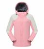 Unisex Waterproof Thick Hooded Jacket for Spring & Autumn - Customizable Mountaineering Apparel with Logo Printing.