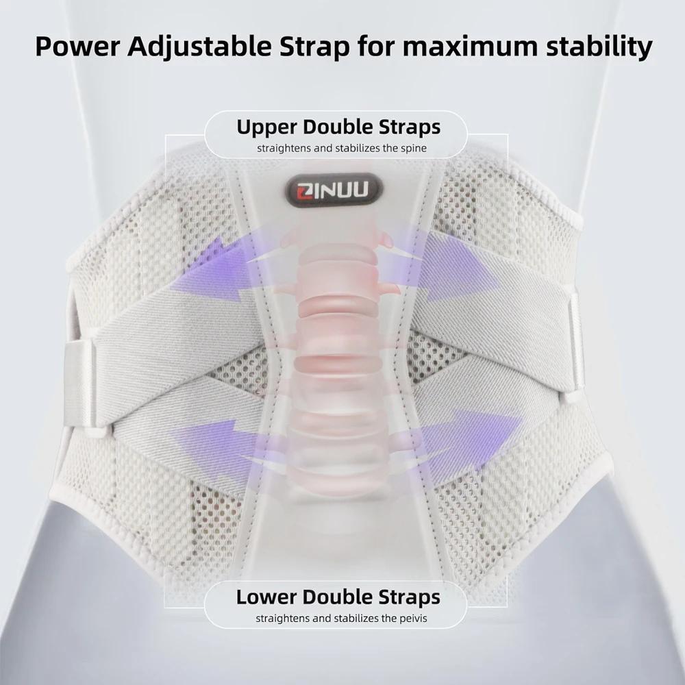 Adjustable Waist Brace For Lower Back Pain Relief Air Mesh Lumbar Support Belt Sciatica Hernia Disc Support