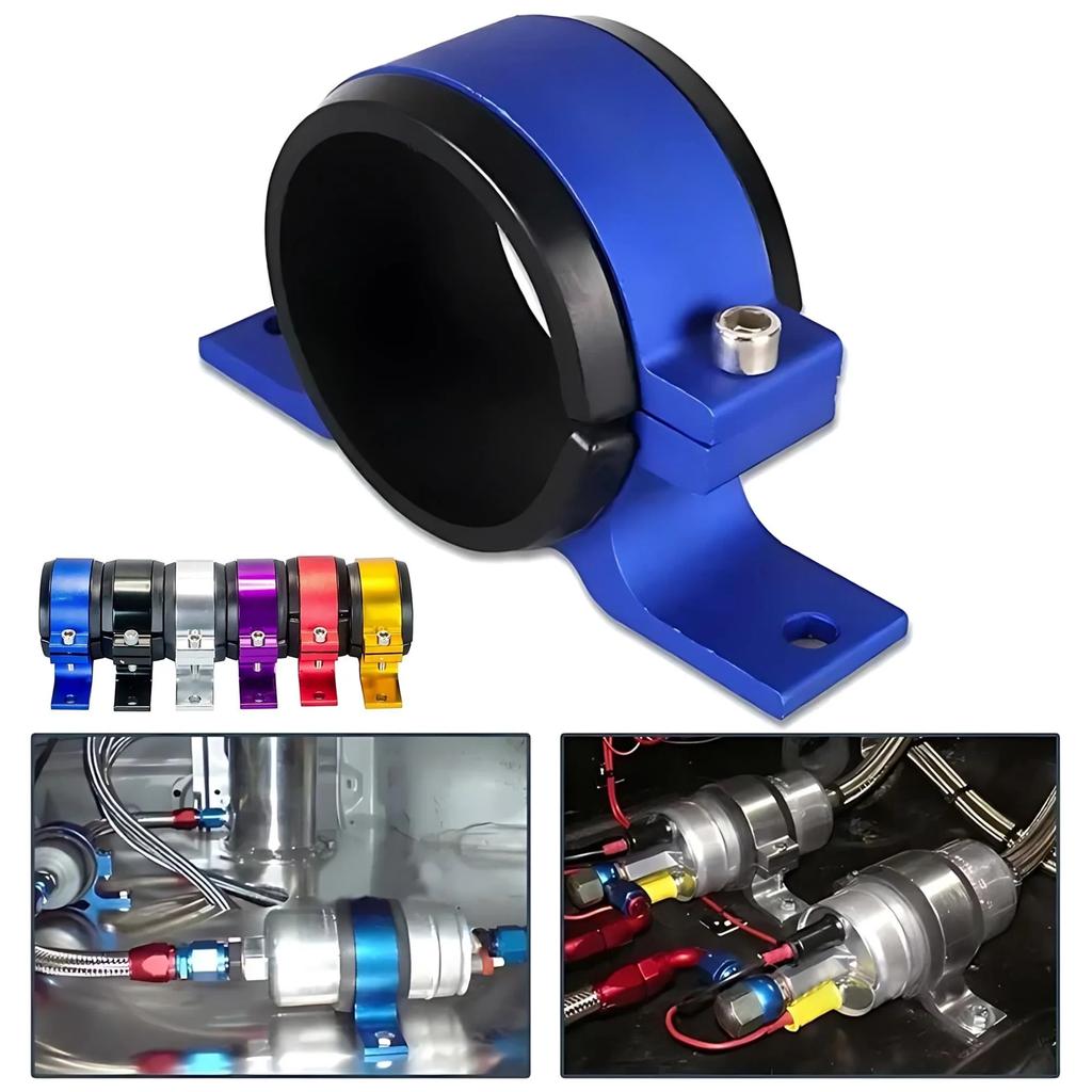 1PC 50mm Aluminum Oil Pump Bracket Universal Fit Lightweight Durable Construction Auto Parts