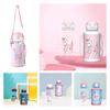 Bottle 700ml Water Straw Cup Sleeve Portable Leakproof Kid Kettle Sports Travel