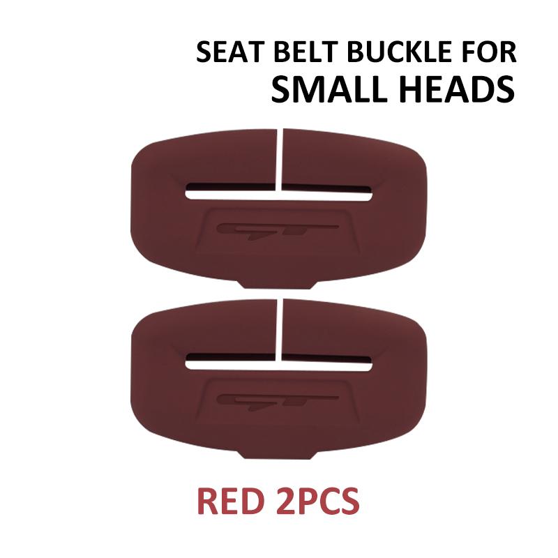 BSLJ6 Silicone Car Seat Belt Anti Scratch Protector Cover Accessories For KIA GT Sorento Stinger Spectra Ceed Picanto