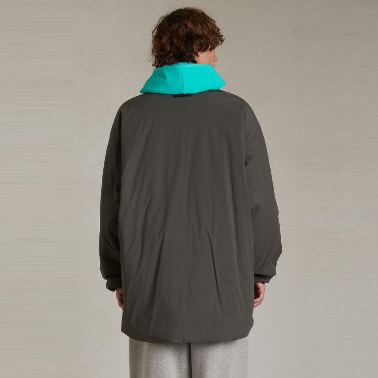 Fear of God Essentials Filled Shirt Jacket Ink Men Outerwear Black 202SP244490F