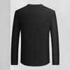 LOZ Men's Winter 16-Gauge 100% Wool Round Neck Sweater